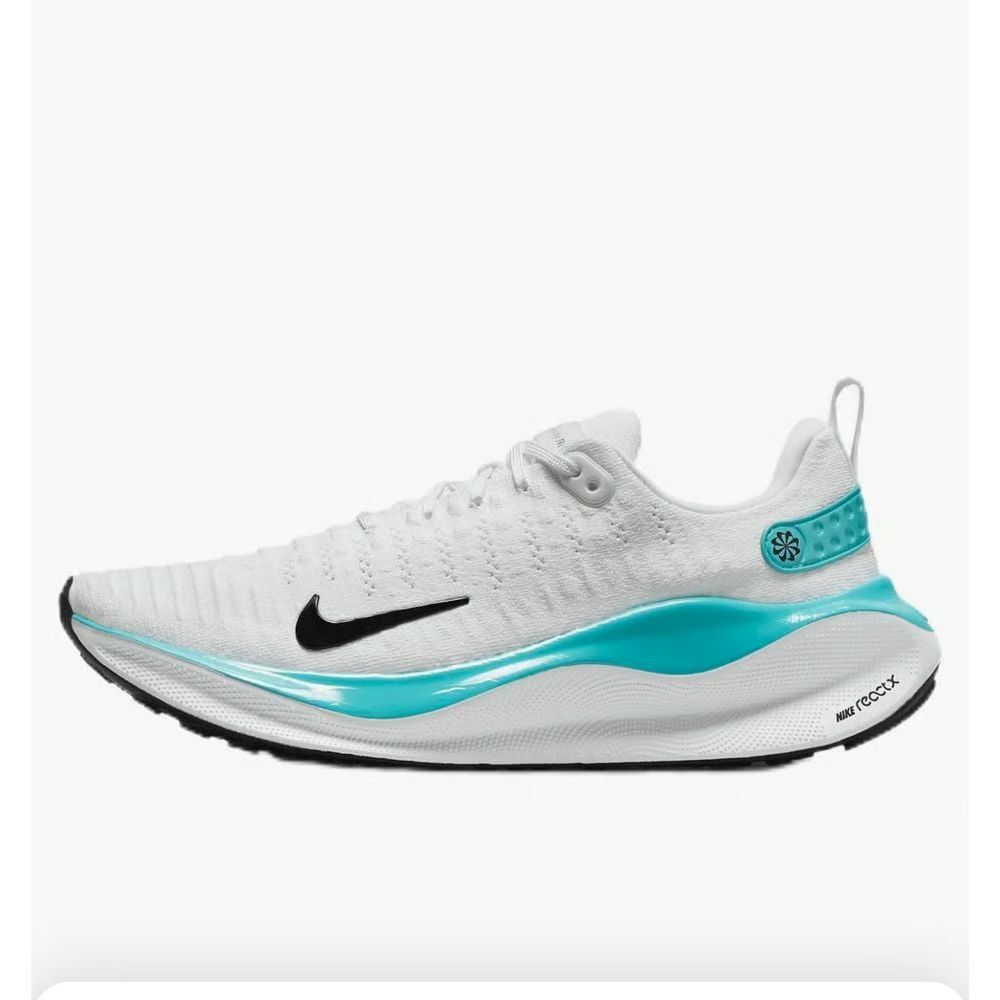 Nike Women's White & Teal Running Shoe